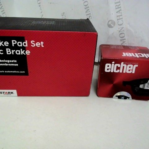 TWO SETS OF BRAKE PADS, EICHER FOR BMW MINI 1 01-07 & STARK SKBP-0010045 4 PIECE FRONT SET
