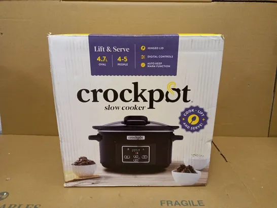 CROCK POT SLOW COOKER 