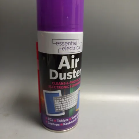 BOXED LOT OF 12 ESSENTIAL ELECTRICAL AIR DUSTER SPRAY 400ML