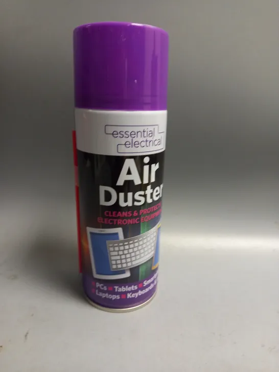 BOXED LOT OF 12 ESSENTIAL ELECTRICAL AIR DUSTER SPRAY 400ML