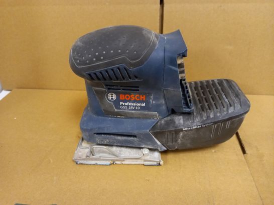 BOSCH GSS 18V-10 ORBIT SANDER