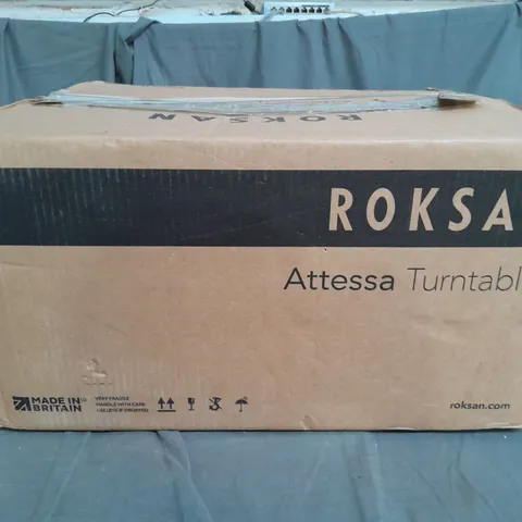 BOXED ROKSAN ATTESSA TURNTABLE