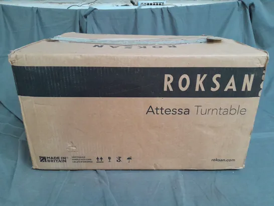 BOXED ROKSAN ATTESSA TURNTABLE