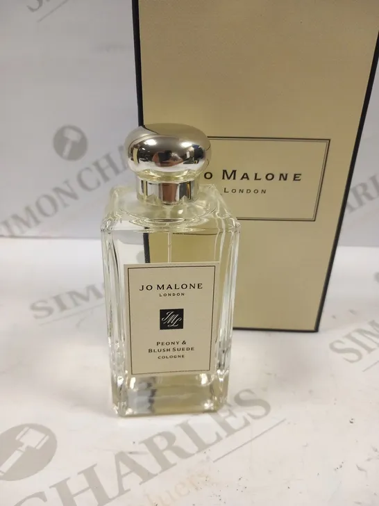 BOXED JO MALONE PEONY AND BLUSH SUEDE COLOGNE 100ML