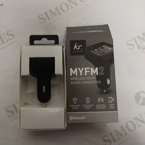 MYFM2 WIRELESS TO FM AUDIO CONVERTER