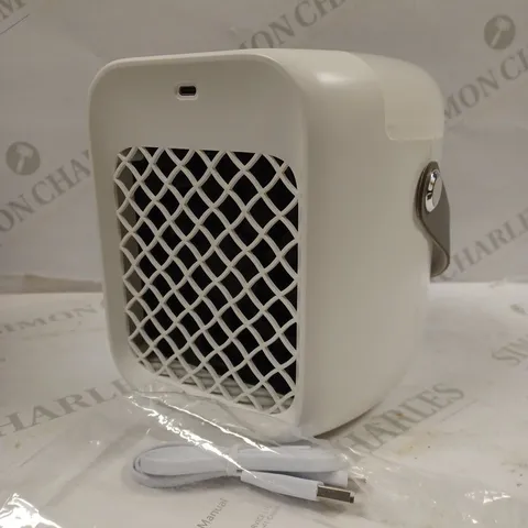 BOXED WHITE/GREY AIR COOLER FAN 