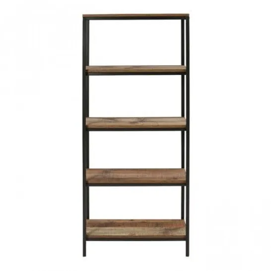 BOXED ALAMO URBAN 5 TIER RUSTIC BOOKCASE 