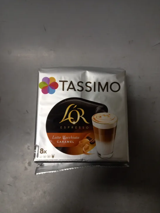 5X TASSIMO L'OR LATTE MACCHIATO CARAMEL 