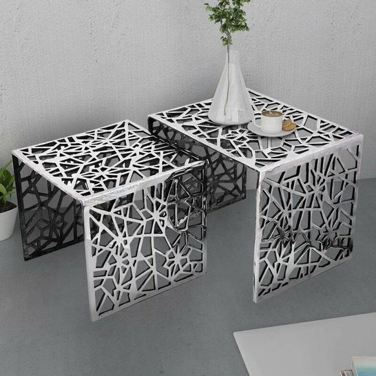 BOXED RAGNAR 2 PIECE NEST OF TABLES