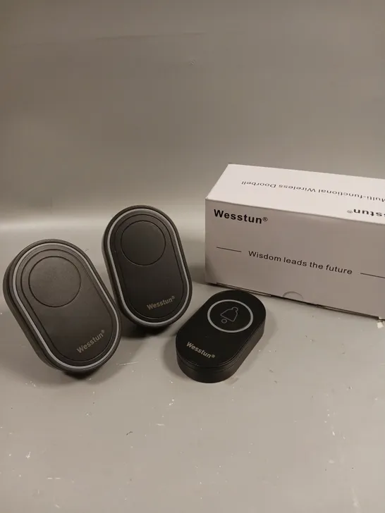 BOXED WESSTUN WS-001 WIRELESS DOORBELL 