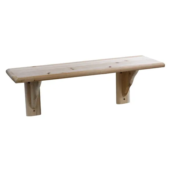 BOXED CORVO PINE SOLID BRACKET SHELF (1 BOX)