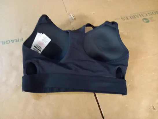 GYMSHARK BLACK SPORTS BRA - BQ