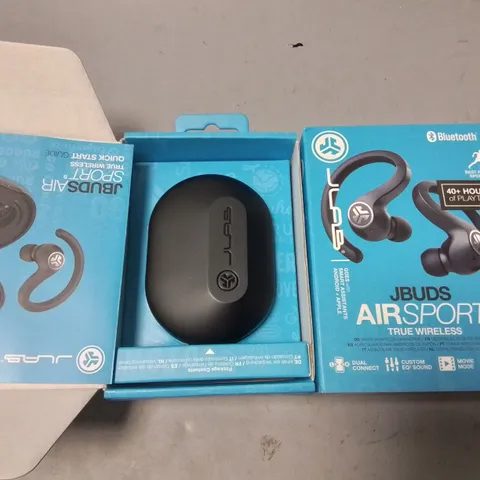 BOXED JLAB JBUDS AIRSPORT TRUE WIRELESS EARPHONES