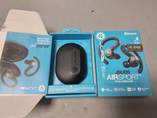 BOXED JLAB JBUDS AIRSPORT TRUE WIRELESS EARPHONES