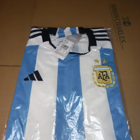 ADIDAS ARGENTINE FOOTBALL SHIRT - SIZE M