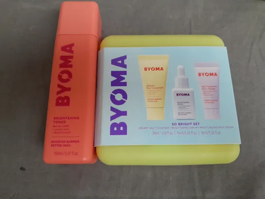 BYOMA 4-PIECE SKIN CARE SET 