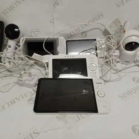 LOT TO CONTAIN AN ASSORTMENT OF TECH PRODUCTS, INCLUDES PHONE, BABY MONITORING CAMERAS & MONITORS 