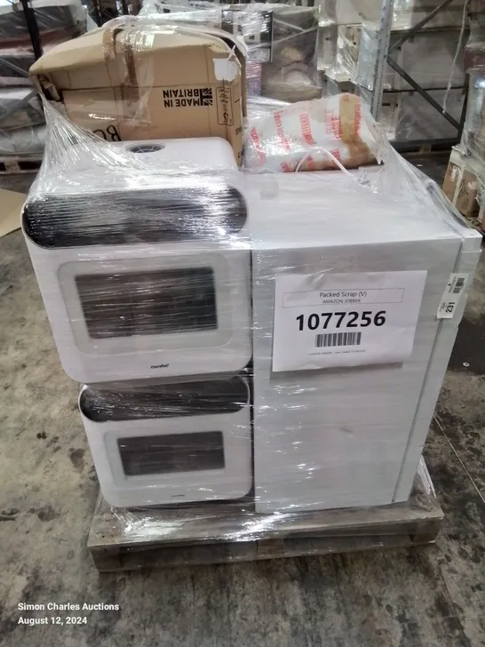 PALLET OF APPROXIMATELY 7 UNPROCESSED RAW RETURN MONITORS TO INCLUDE;