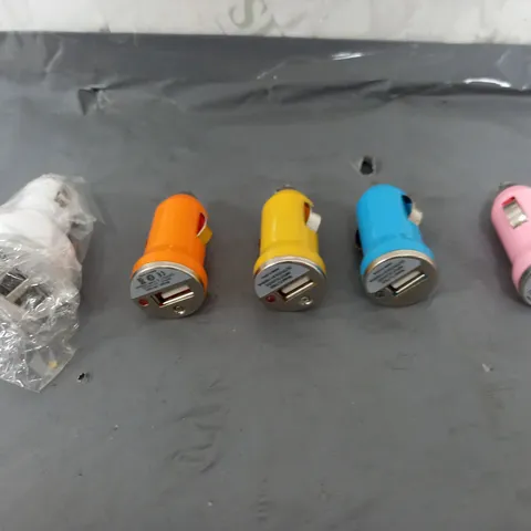 APPROXIMATELY 150 USB TYPE C CAR CIGARETTE LIGHTER IN VARIOUS COLOURS 