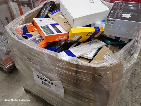 PALLET OF APPROXIMATELY 134 UNPROCESSED RAW RETURN HIGH VALUE ELECTRICAL GOODS TO INCLUDE;