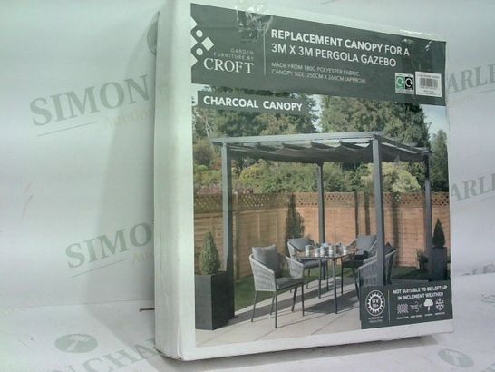 REPLACEMENT CANOPY FOR A 3M * 3M PERGOLA GAZEBO