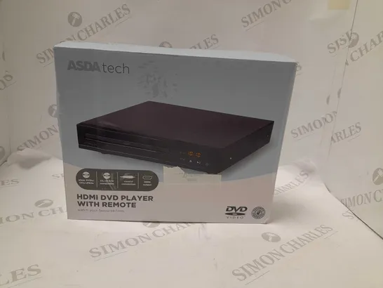 TECH HDMI DVD PLAYER WITH REMOTE