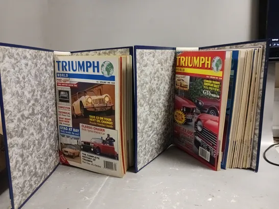 TWO WORLD TRIUMPH MAGAZINES