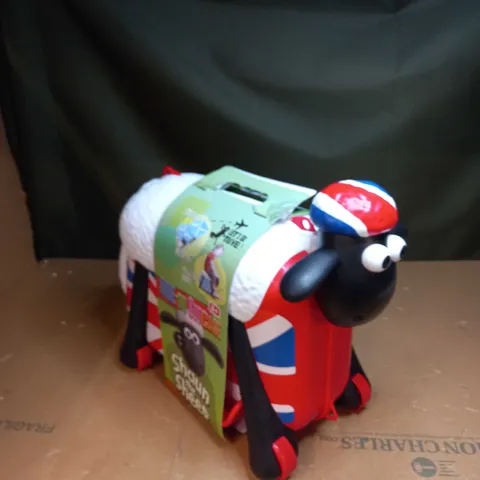 SHAUN THE SHEEP RIDE - ON SUITCASE 3+ YEARS