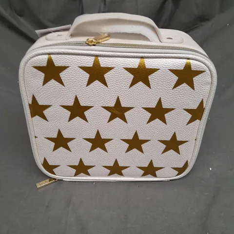 TILI STAR PRINT MAKE-UP ORGANISER MEDIUM VANITY CASE