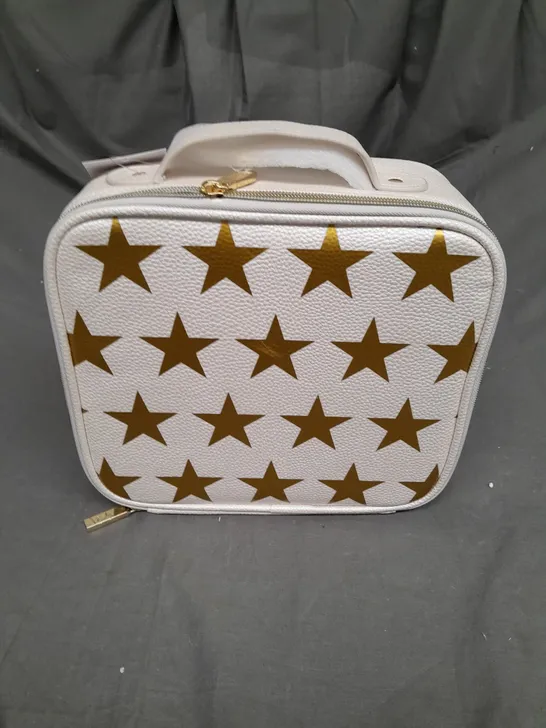 TILI STAR PRINT MAKE-UP ORGANISER MEDIUM VANITY CASE