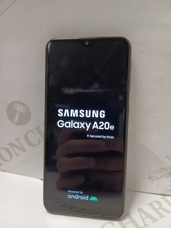 SAMSUNG GALAXY A20E MOBILE PHONE IN BLACK CHROME