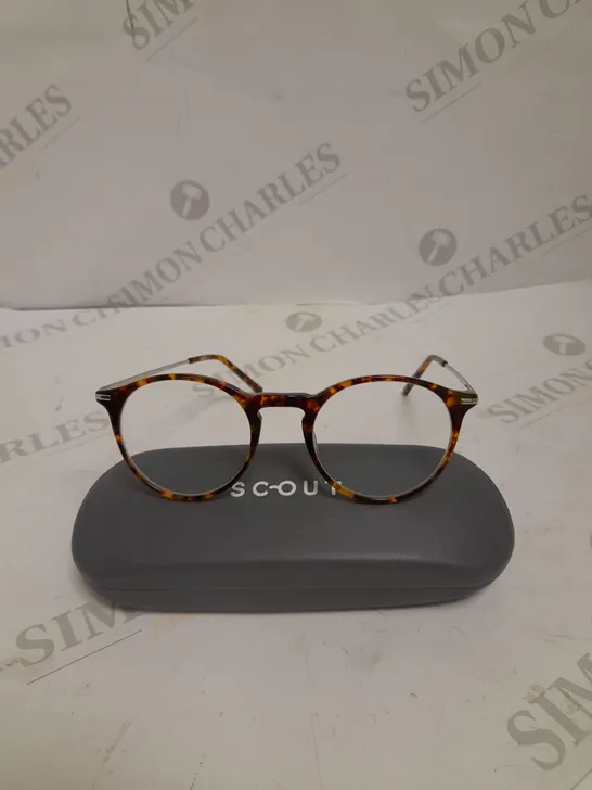 SCOUT ARIA SHINY HAVANA GLASSES 