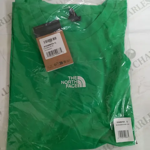 SEALED THE NORTH FACE GREEN OVERSIZED T-SHIRT - XL