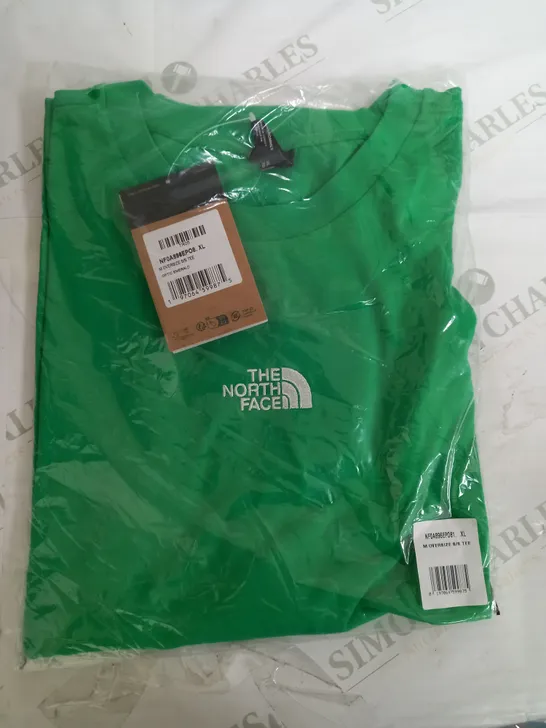 SEALED THE NORTH FACE GREEN OVERSIZED T-SHIRT - XL