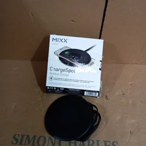 MIXX CHARGESPOT WIRELESS CHARGER 