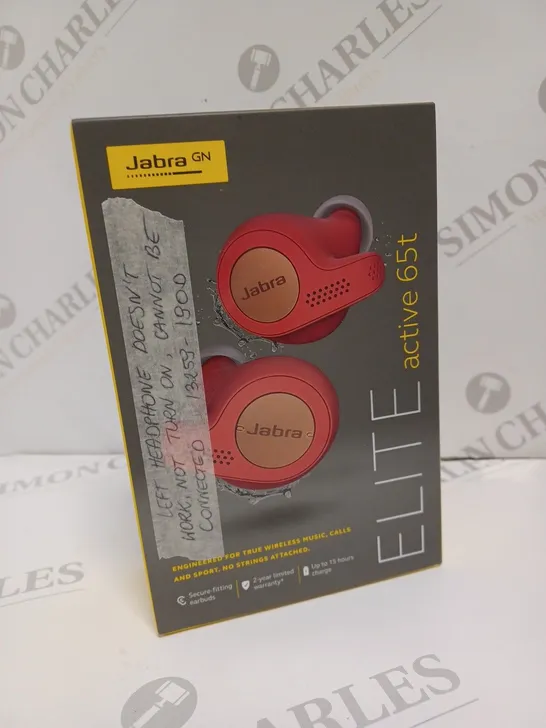 BOXED JABRA ELITE ACTIVE 65T EARBUDS