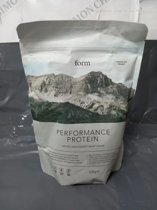 SEALED FORM PERFORMANCE PROTEIN IN CHOCOLATE PEANUT 520G