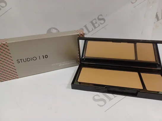 STUDIO10 AGE REPAIR PERFECT CANVAS SPF30 FOUNDATION #02 MEDIUM 