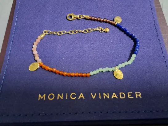 MONICA VINADERLEAF THEMED BRACELET