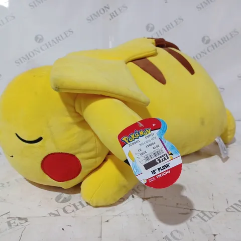 POKÉMON 18" SOFT PLUSH TOY - PIKACHU