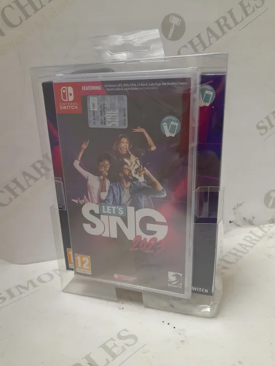 NINTENDO SWITCH LET'S SING 2023 GAME