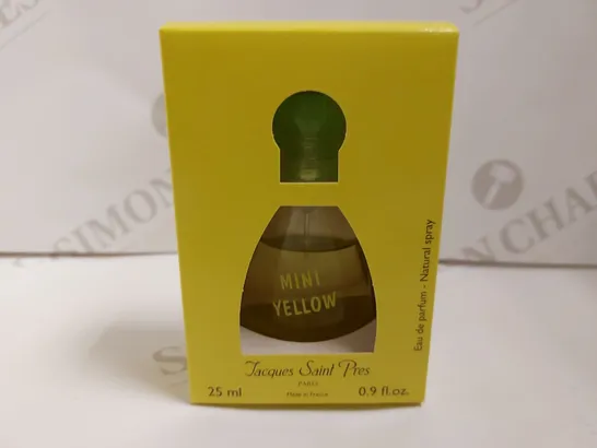 BOX OF APPROX 10 JACQUES SAINT PRES MINI YELLOW EAU DE PARFUM - 10X25ML	