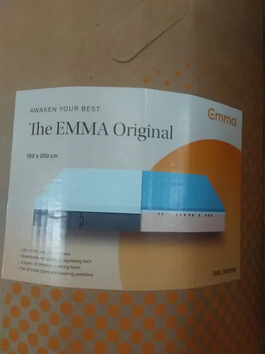 THE EMMA ORIGINAL DOUBLE BED FOAM MATRESS