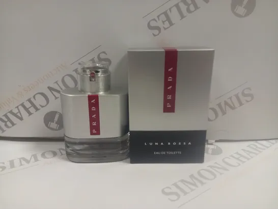 BOXED PRADA LUNA ROSSA EAU DE TOILETTE 50ML