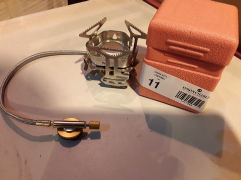 MINI CAMPING GAS RING WITH REGULATOR 