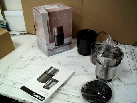 CUISINART STYLE COLLECTION ELECTRIC SPICE & NUT GRINDER