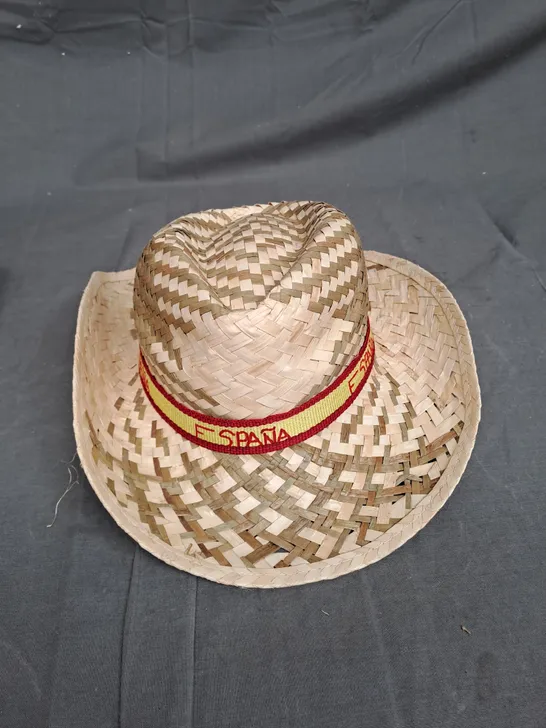 BOX OF APPROXIMATLY 100 SPANISH SOMBRERO HATS 