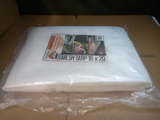 PRO-TEC GARDEN MESH TARP 16X20