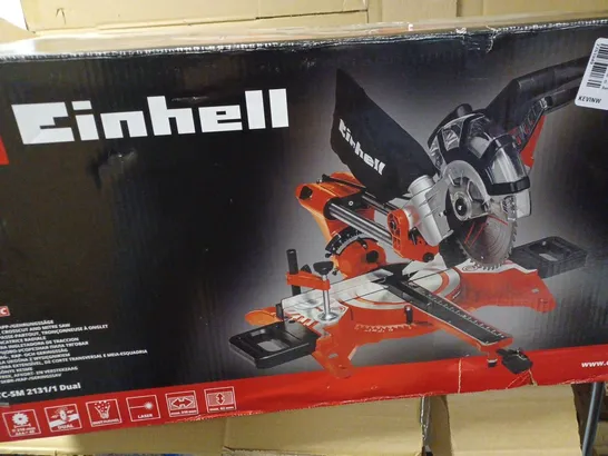 EINHELL DUAL DRAG, CROSSCUT AND MITRE SAW TC-SM 2131/1