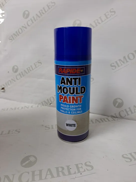 APPROXIMATELY 9 RAPIDE ANTI MOULD PAINT IN WHITE 400ML 